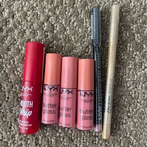LIPSTICK LIPGLOSS MASCARA LIP OIL EYEBROW GEL HIGHLIGHT STICK LIP LINER EYE LINE